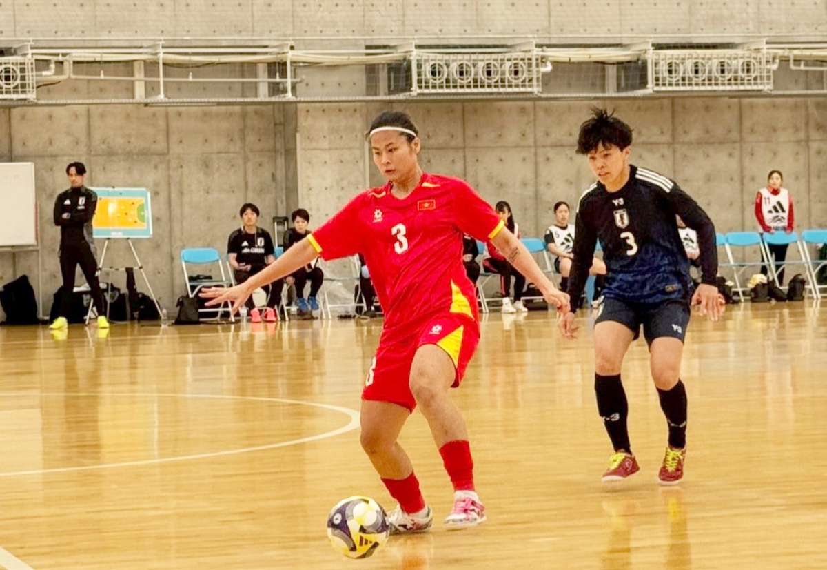 Vietnam lose 2-0 to Japan, miss out on 2025 Women’s Futsal World Cup spot